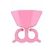 Contever® Wearable Silicone Nail Polish Bottle Holder for Nail Art Design and Salon DIY - Anti Spill (Pink )