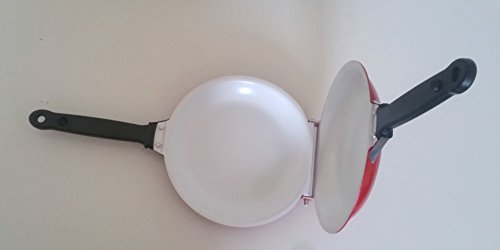 Ceramicore Pfanne Pfannkuchen Pancake Induktion Doppelpfanne Drehpfanne 18 cm - 4