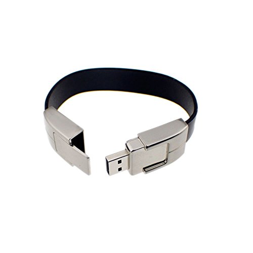 Qingsun Neue Leder Armband USB-flash-Laufwerk USB 2.0 Speicherstick flash Stick(16G)