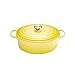 Produktbild Le Creuset 21178274032430 Signature Gusseisen Bräter oval 27 cm, citrus
