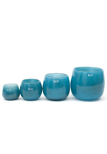 Dutz Collection Pot Farbe Blue Petrol, Größe:H11 / D13 cm