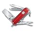 Produktbild Victorinox Work Taschenmesser, mit 16GB USB-Stick, 8 Funktionen, Schere, Kugelschreiber, rot