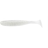 Keitech Easy Shiner 4.5" #370S Clear Silver Glow Silikon Yem