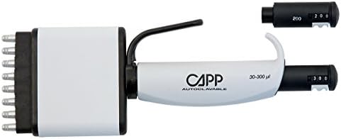 CappAero C300-8 Multi-channel pipettes, 8-channel, 30-300 ul