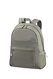 Logo Samsonite metálico Samsonite Move 2.0 - Mochila para Portátil 14 Pulgadas, 40.5 cm, Verde (Gunmetal Green)