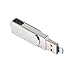 Produktbild Non-brand USB Stick 2 IN1 USB 3.0 + Micro USB Flash Drive Memorystick OTG Pendrive - Chrom 4G