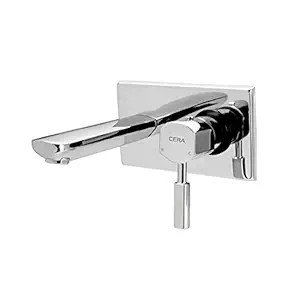 Cera Gayle Wall Mounted Single Lever Basin Mixer (Chrome Finish)