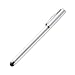Produktbild Eingabestifte Kugelschreiber 2 in 1 Stylus Touch Pen für Smartphone iPads iPhone Touchscreens (Silber)