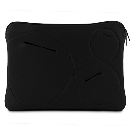 Neopren Laptop Notebook Hülle Laptop Tasche Sleeve Farbauswahl Case 15,4″/17″ Zoll Schwarz - 3