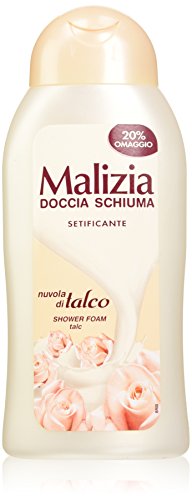 Malizia, ducha Espuma nube de talco, 250 + 50 ml