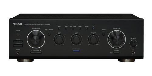 TEAC A-R650 - Amplificador de audio (2.0, 120W, A/B, Banana, 6,3 mm, 230V) Negro