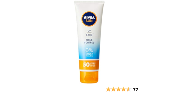 nivea uv face q10 shine control spf 50 moisturizer