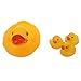 Produktbild SODIAL (R) Wasser treiben Squeaky Gelbe Gummi Familie von Mama-Baby-Bad-Spielzeug-Enten Rohr