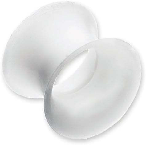 Ear Plug Silicone White 5 mm