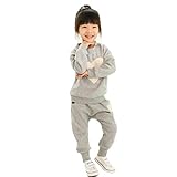 Internet Kids Clothes Long Sleeve Heart Print Tracksuit +Harem Pants Outfits Set