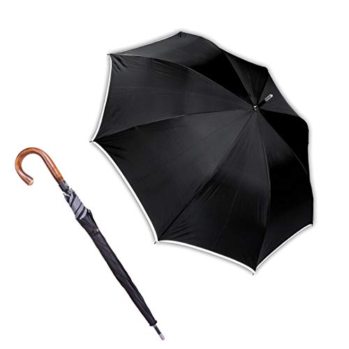 Preisvergleich Produktbild Sicherheitsschirm / Unzerbrechlicher XXL Security Regenschirm 103cm / Stockschirm Selbstverteidigung / Gehhilfe Gehstock / Für Frauen, Männer & Senioren / Verbessert Ihre Verteidigungsfähigkeit sofort
