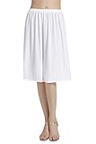 ATMUNGSAKTIV & ANTISTATISCH - Dieser unterrock ist aus 100% Chiffon, super weich und toll drapiert, gibt Ihnen ein kühles und seidiges Gefühl. Bequem und schön luftig. Kleid klebt nicht an den Beinen.