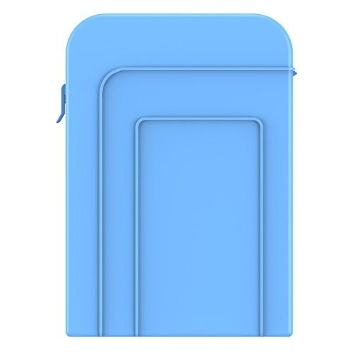 ORICO PHI-35 3.5 zoll Schutz Kasten/ Aufbewahrungstasche Festplatte Schutztasche für 3,5″ HDD SSD PATA/SATA (Blau) - 5