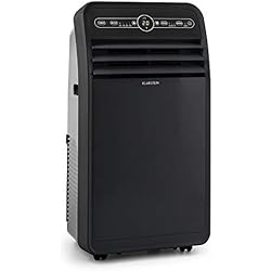 KLARSTEIN Metrobreeze 9 New York Climatiseur Ventilateur et deshumidificateur (9000 BTU/h, minuterie, Set d'isolation pour fenêtre, 3 en 1) - Noir