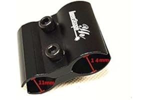 FIRECLUB QQ06 soporte barril montaje titular Fr linterna antorcha & para láser alcance vista barril anillo monta caza