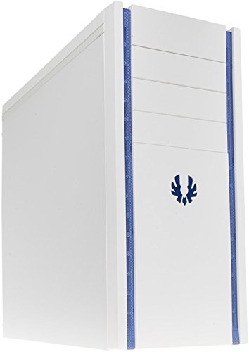 BitFenix Shinobi Midi-Tower PC-Gehäuse (micro ATX, USB 3.0) weiß/blau
