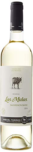 Las Mulas Sauvignon Blanc, Vino Blanco, 6 botellas de 75 cl - Total: 450 cl