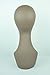 18" Tall PVC Plastic Female Mannequin Head Brown Color PV3