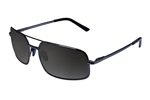 Preisvergleich Produktbild Xezo Mens Air Commando Polarisierte Titan-Sonnenbrillen. Ausgezeichnetes Accessoire für Piloten, Golf, Radfahren und Autofahren. Limitierte Edition von 500 Stück.
