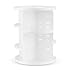 Makeup Organiser, Jerrybox 360 Degree Rotation Adjustable 7 Layers Cosmetic Storage Box, Fits Toner, Creams, Makeup Brushes, Lipsticks and More (white)