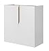Produktbild Kommode Monastir 04, Farbe: Eiche/Weiß matt - 94 x 92 x 42 cm (H x B x T)