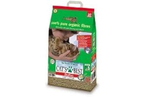 AJM PET PRODUCTS LTD Cat Litter - Cats Best Okoplus Clumping Cat Litter 10 Litre / 4.3 Kilograms