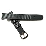 Hima 20 mm Gummi Waffle Uhrenarmband Soft Band für Seiko 6105 6217 6159 Taucheruhr