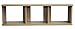 roba 6453 Nappy Shelf with 2 Movable Partitions Beech 21 x 80 x 24 cm