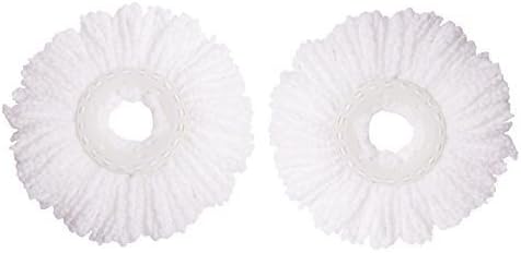 Microfiber Spin Mop Replacement Mop Head by Mopnado (2 Pack) Refill by Mopnado