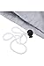 Portable Soft Hairdressing Bonnet Hood Hat Hair Drying Cap Blow Dryer Attachment for Salon Barber Home Travel Silver