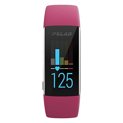 Preisvergleich Produktbild POLAR A370 Fitness Tracker, Rubinrot, S, inkl. Wechselarmband