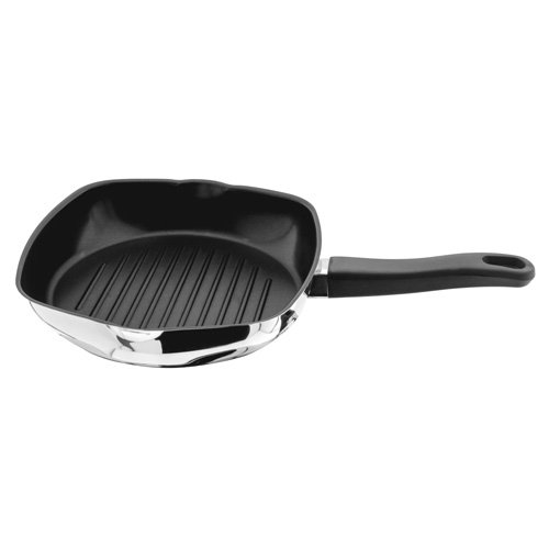 Judge Grill Pan, 24 x 24 cm, Stainless Steel, Silver