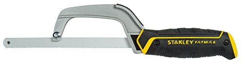 Stanley Mini-Metallsäge „Junior“, einstellbare Länge, 300mm Länge, Stahlrahmen mit Kunststoffhandgriff, 0-15-211 - 4