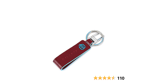 Piquadro PC3756B2/R Blue Square Portachiavi, Rosso : Amazon.it: Valigeria