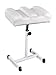 Hug Flight White Both Leg Foot Pedicure Manicure Nail Tattoo Rest Stool Station Adjustable