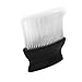 Fletion Salon Hairdressing Hair Cutting Barber Neck Brush Duster Short Style Neck Duster Brush- Black & White