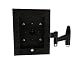 Displays2go iPad Mount for Wall, Articulating Arm, Rotating and Tilting Bracket, Adjust Cover for Home Button, Aluminum and Steel, Black (IPDLMWLLBK) RS.9753.00