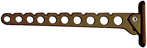 Preisvergleich Produktbild HSI 591840.0 Kleiderlüfter Aluminium braun 330mm 1 St.