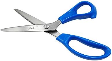 JML Pinking Shears Scissor Scallop Cutter 7mm Sewing Dressmaking Fabric Decorative New