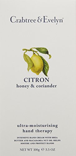 Crabtree & Evelyn Citron, honey and coriander ultra-moisturizing hand therapy, 1er Pack (1 x 100 g) - 3