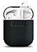 Price comparison product image elago AirPods Silicone Case - [Extra Protection][Perfect Fit][Hassle Free] - for AirPods Case (Black)