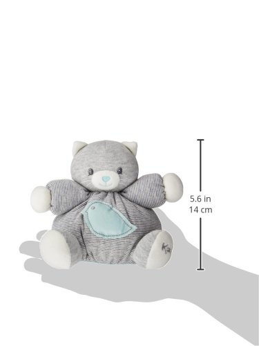 Kaloo 962727 – Zen, kleine Katze gestreift, 18 cm, grau - 3