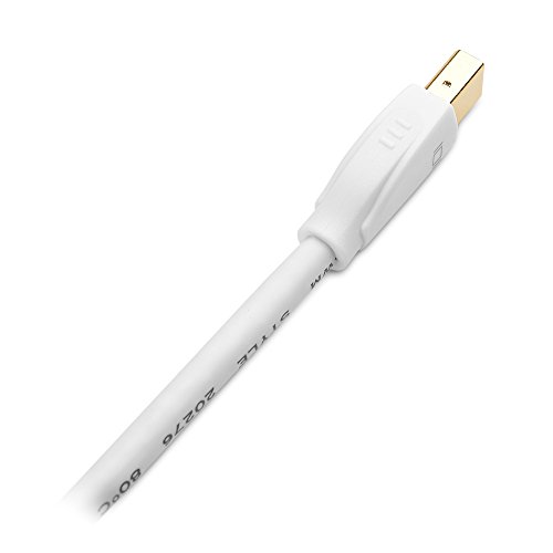 Cable Matters® Gold überzogene Mini Displayport (Thunderbolt™ Port kompatibel) auf DVI Mann zum weiblichen Adapter in Weiß - 4