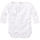 Hochwertiger und kuschelweicher Langarm Body aus supergekämmter Baumwolle im praktischen Doppelpack