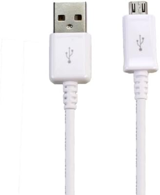 lapinette Data + Charging Cable Micro USB for Archos 50 Helium 4 Seasons White